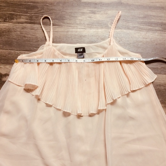 H&M beige strapped midi dress S - Picture 6 of 6